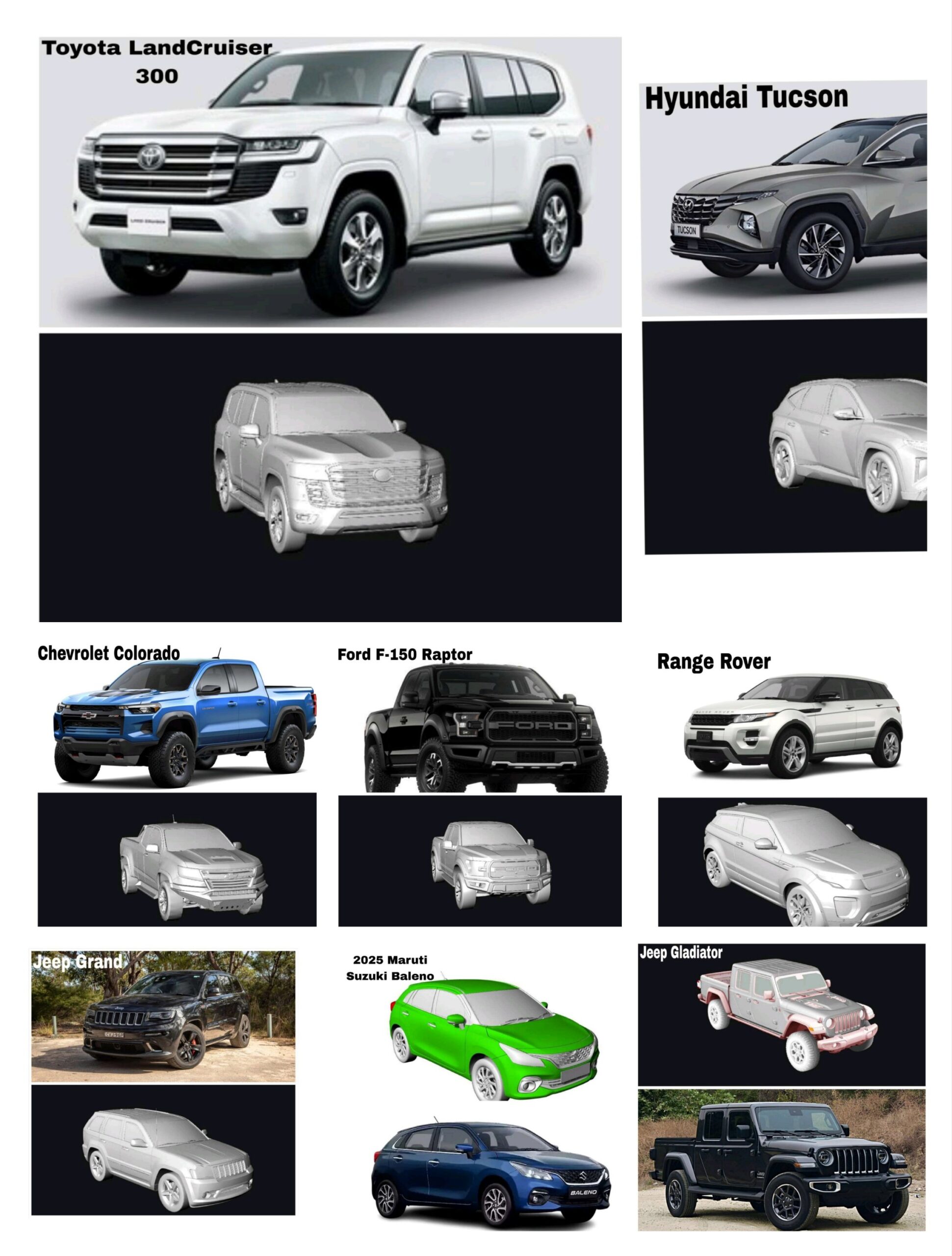 50+ SUPER BIKES & CARS 3D MODELS STL FILES - Image 6