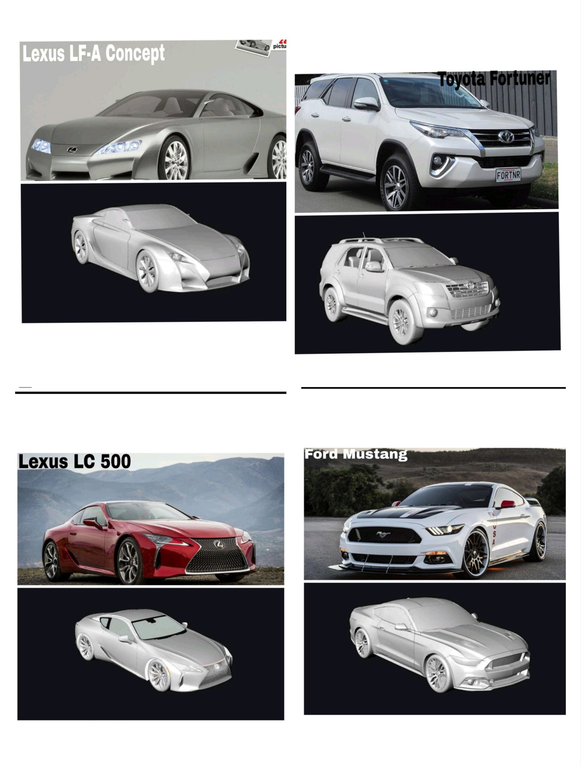 50+ SUPER BIKES & CARS 3D MODELS STL FILES - Image 5